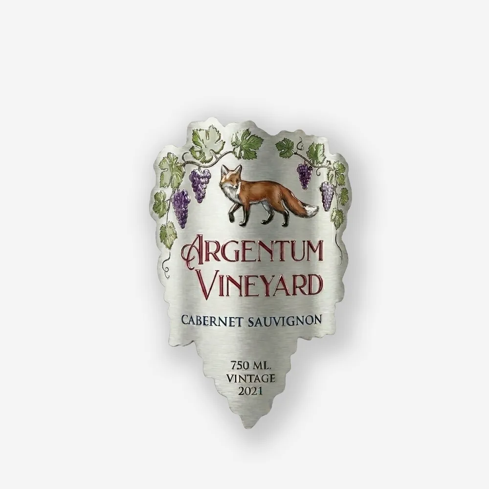 Rótulo para Garrafa de Vinho 750ml