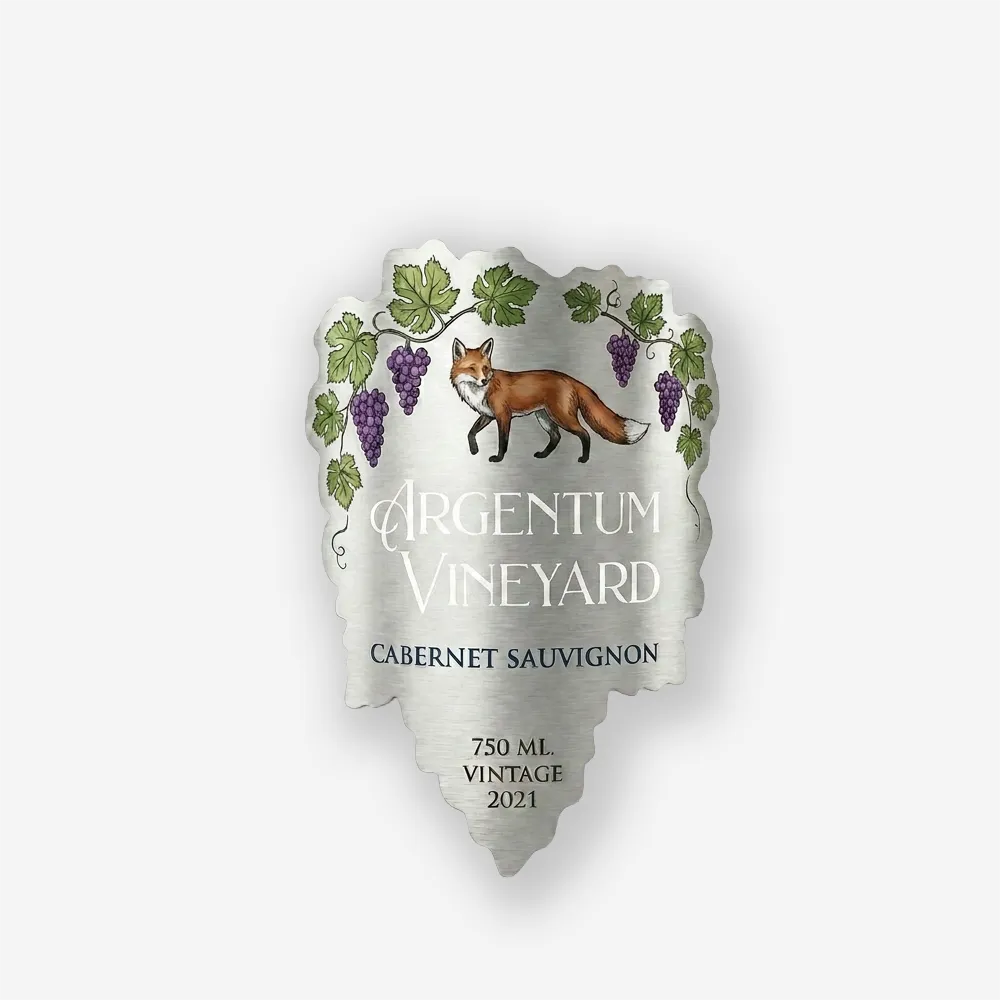 Rótulo para Garrafa de Vinho 750ml