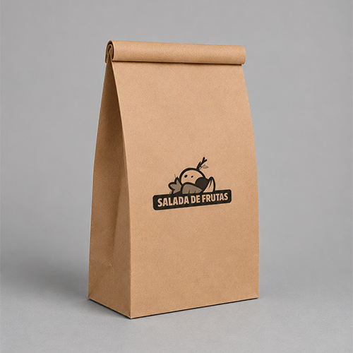 Saco Kraft para Delivery Personalizado