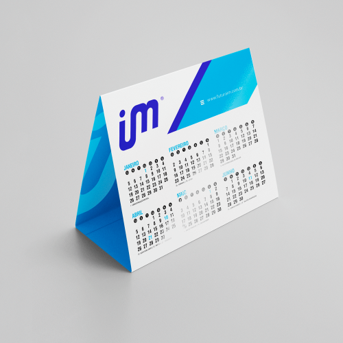Calendário de Mesa Simples