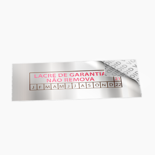 Etiqueta Lacre de Garantia VOID