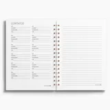 Agenda Premium Semanal Traços Florais