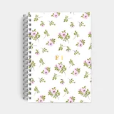 Agenda Premium Semanal Branco Floral