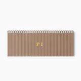 Agenda Premium Teclado Executivo Camurça