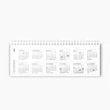 Agenda Premium Teclado Linho Rose