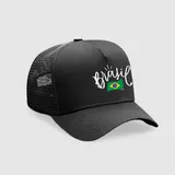 Boné Aba Curva Trucker Personalizado