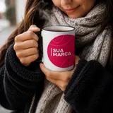 Caneca Borda e Alça Preta