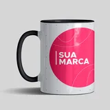 Caneca Interior e Alça Preta