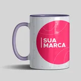 Caneca Interior e Alça Lilás