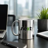 Caneca Cromada Prateado