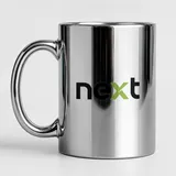 Caneca Cromada Prateado