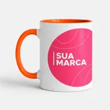 Caneca Interior e Alça Laranja