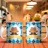 Caneca Personalizada Dia dos Pais Modelo 4