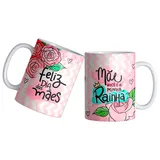 Canecas Dia Das Mães Porcelana Arte Pronta