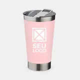 Copo Térmico 500ml com Tampa e Abridor