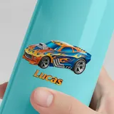 Garrafa Alumínio Com Canudo 600ml