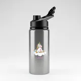 Garrafa Alumínio Sem Canudo 600ml
