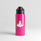 Garrafa Alumínio Sem Canudo 600ml