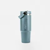 Garrafa Térmica Flip Straw 900ml Com tampa e Canudo