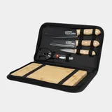 Kit Churrasco Personalizado - 5 Peças com Tábua