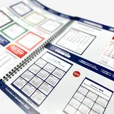 Kit Mostruário Calendários e Folhinhas 2024