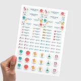 Kit de Etiquetas para Material Escolar