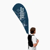 Mochila Wind Flag Completo - Modelo Gota