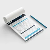 Ordem de Serviço - Assistência Técnica Modelo 08 Bloco com 100 Folhas