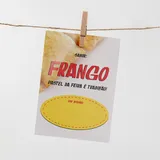 Plaquinha de Preço Pastel