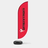 Wind Banner Completo para Piso G - Modelo Pena