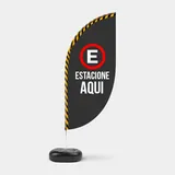 Wind Banner Completo para Piso P - Modelo Pena