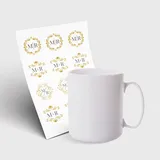 Caneca Transfer 400ml e 1 Folha A3 DTF-UV