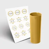 Copo Long Drink 350ml sem Tampa e 1 Folha A3 DTF-UV