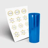 Copo Long Drink 350ml sem Tampa e 1 Folha A3 DTF-UV