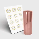 Copo Long Drink 350ml sem Tampa e 1 Folha A3 DTF-UV