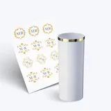 Copo Long Drink 350ml sem Tampa e 1 Folha A3 DTF-UV