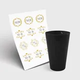 Copo Twister 300ml sem Tampa e 1 Folha A3 DTF-UV
