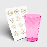 Copo Twister 550ml sem Tampa e 1 Folha A3 DTF-UV