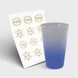 Copo Twister 550ml sem Tampa e 1 Folha A3 DTF-UV