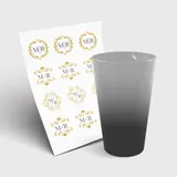 Copo Twister 550ml sem Tampa e 1 Folha A3 DTF-UV