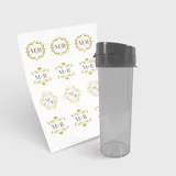 Garrafa Eco World 480ml e 1 Folha A3 DTF-UV