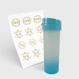 Garrafa Eco World 480ml e 1 Folha A3 DTF-UV