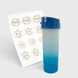 Garrafa Eco World 480ml e 1 Folha A3 DTF-UV