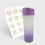 Garrafa Eco World 480ml e 1 Folha A3 DTF-UV