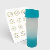 Garrafa Eco World 480ml e 1 Folha A3 DTF-UV