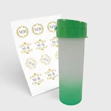 Garrafa Eco World 480ml e 1 Folha A3 DTF-UV