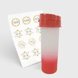Garrafa Eco World 480ml e 1 Folha A3 DTF-UV