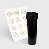 Garrafa Eco World 480ml e 1 Folha A3 DTF-UV