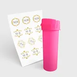Garrafa Eco World 480ml e 1 Folha A3 DTF-UV