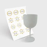Taça de Gin 580ml e 1 Folha A3 DTF-UV